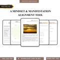Mindset & Manifestation Alignment Tool | Success Roadmap Blueprint | Internal Frequency Audit System | PDF PNG Growth Potential Mastery Kit
