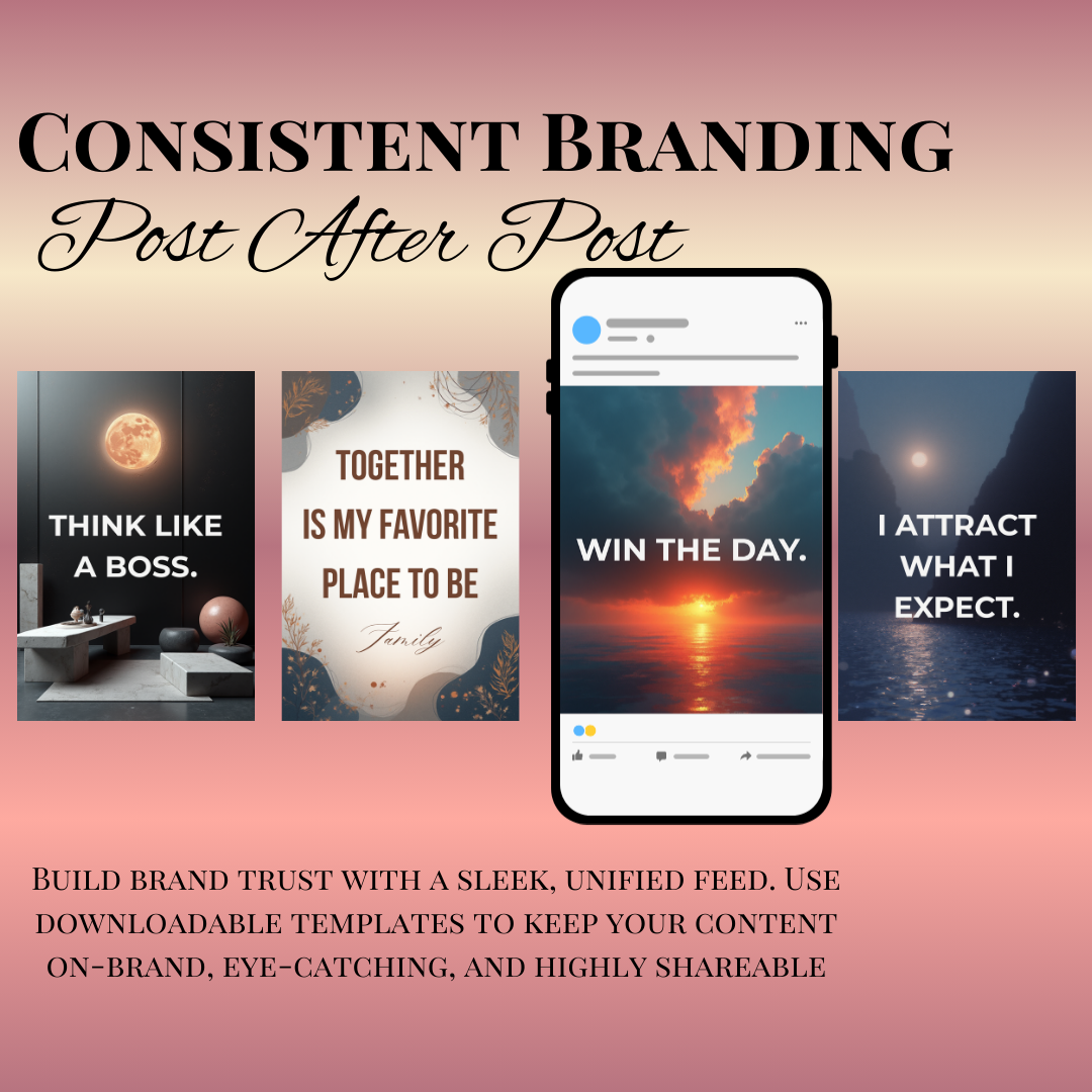 30 Motivational Wall Art Bundle, Manifestation Quotes, Mindset Prints, Success Affirmations, Vision Board Kit Digital, PNG PDF.